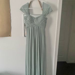 Sage bridesmaid dress from Birdy Grey